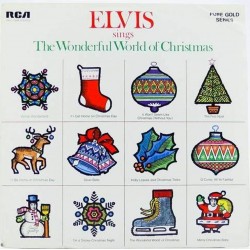 Пластинка Elvis Presley Elvis sings the wonderful world of Christmas